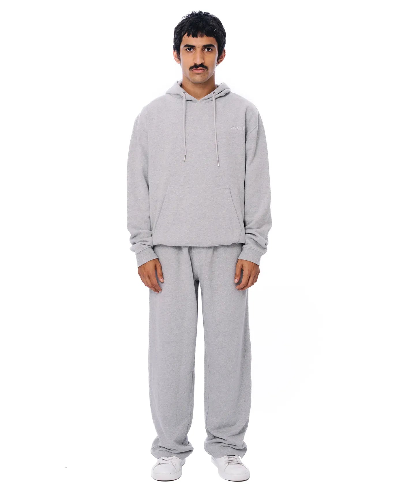 Heather Grey Core Hoodie