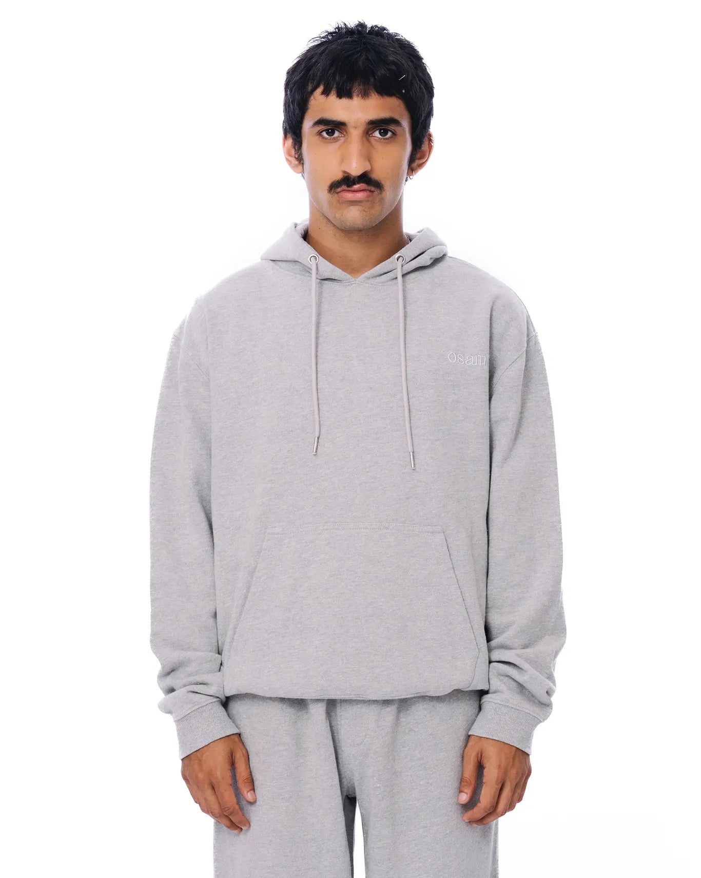 Heather Grey Core Hoodie