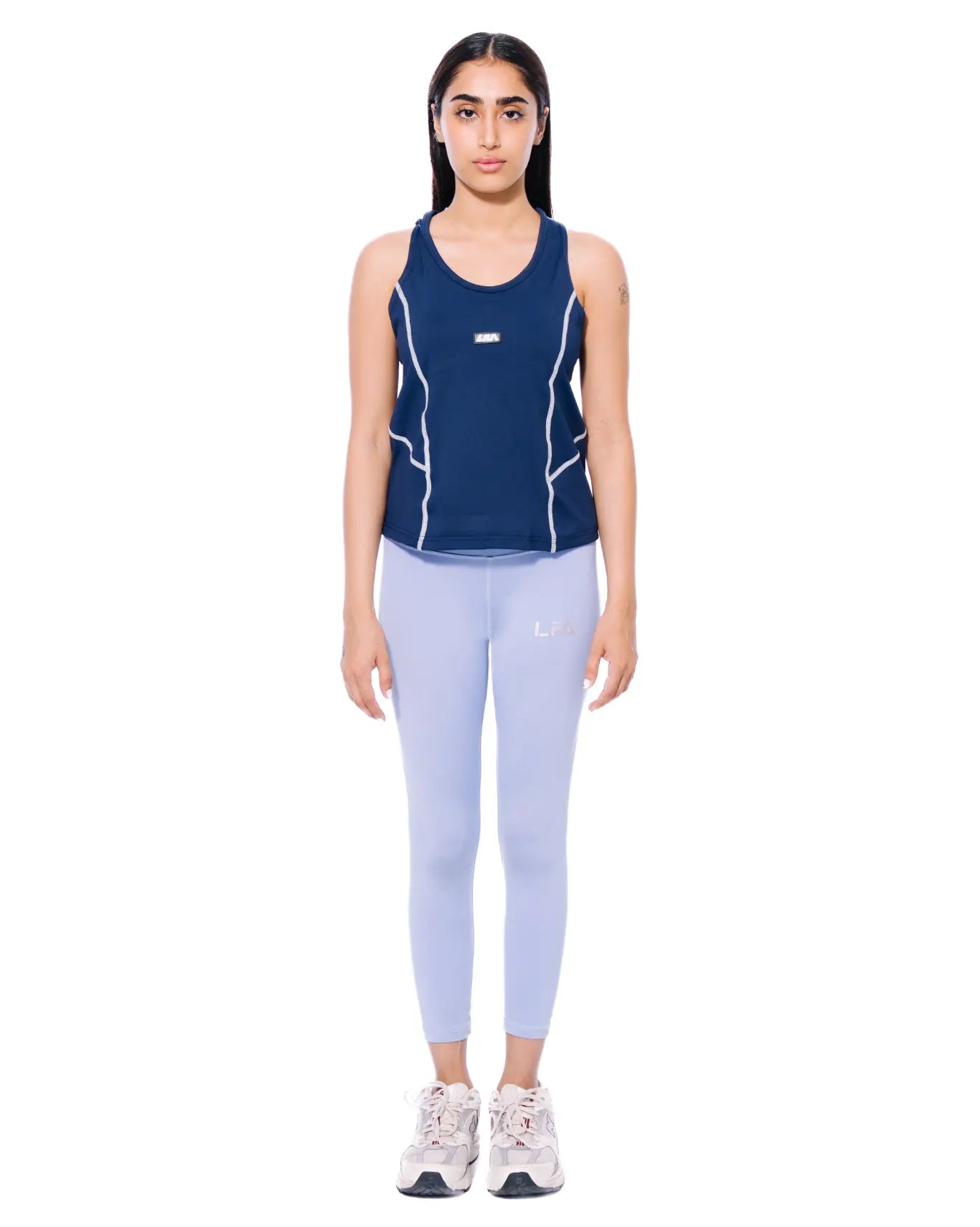 Contrast Stitch Train Tank