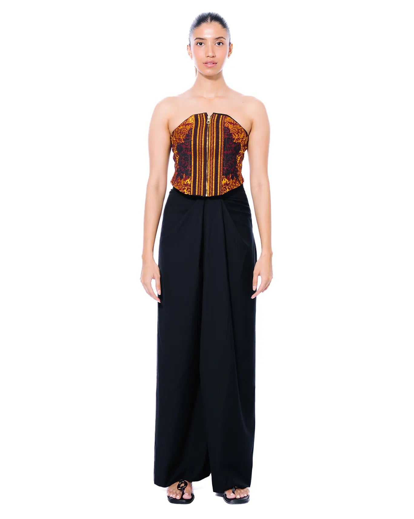 Orange Rust Corset (Exhibit IV)