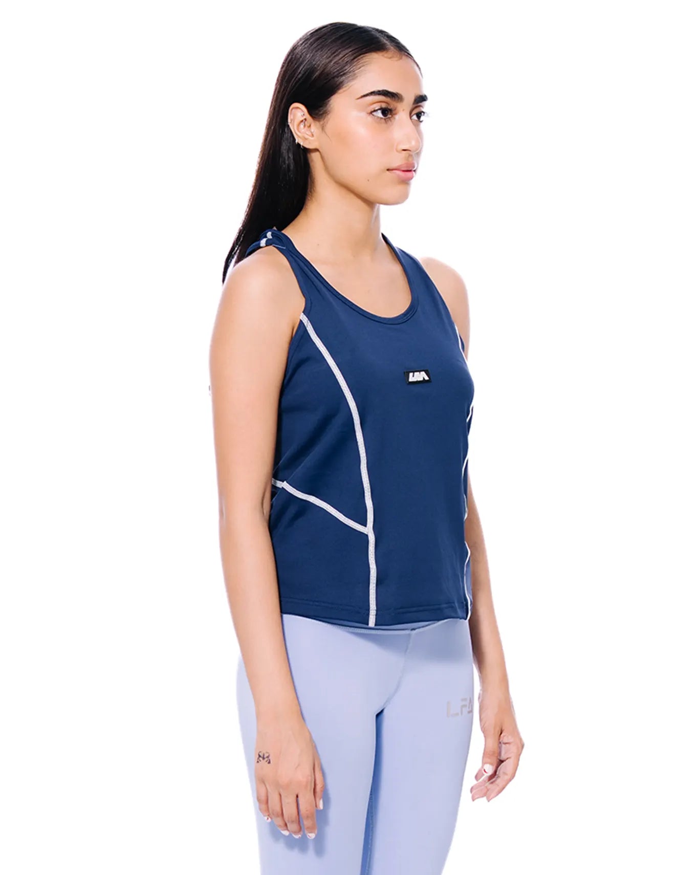 Contrast Stitch Train Tank