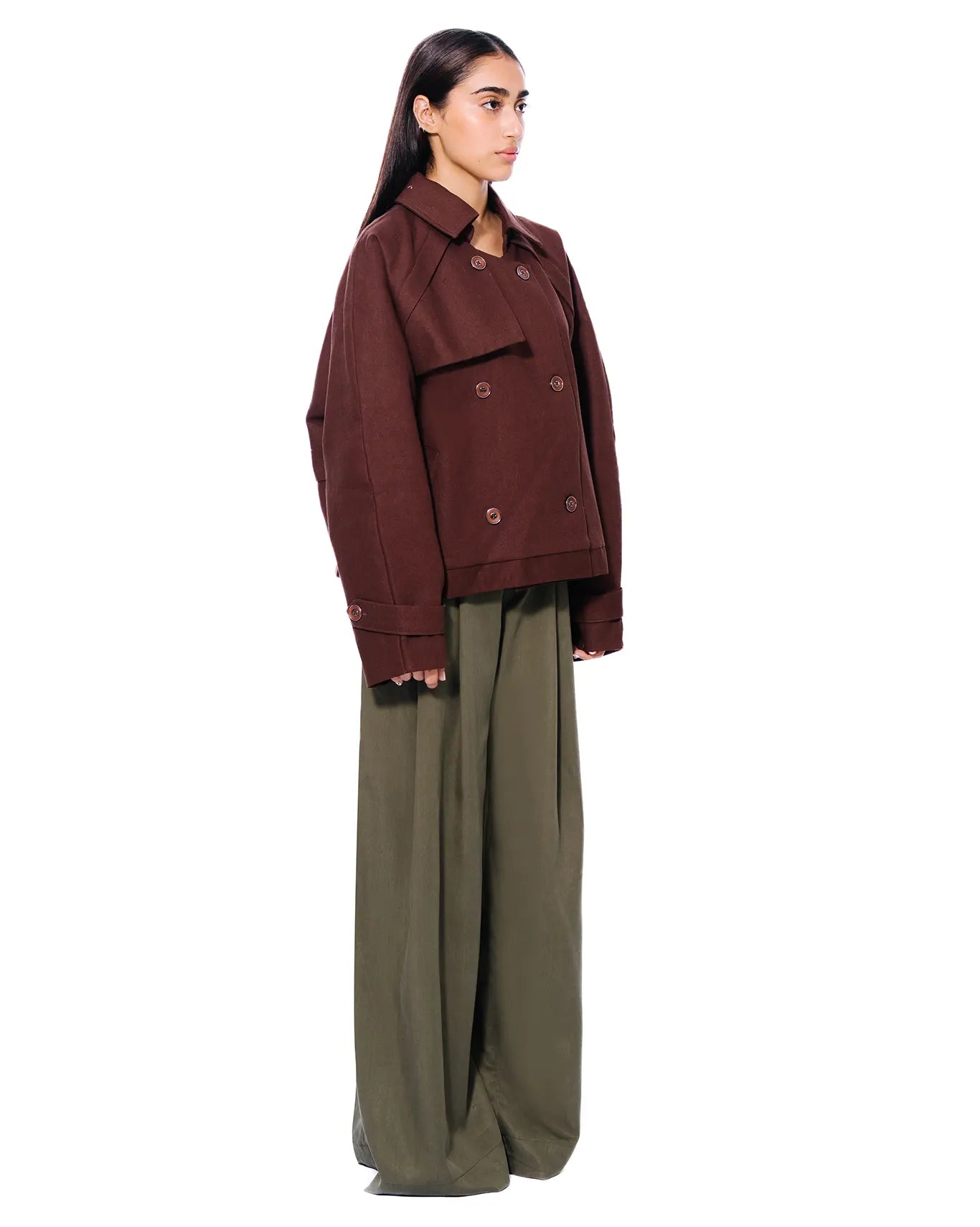Cocoa Trench Trucker