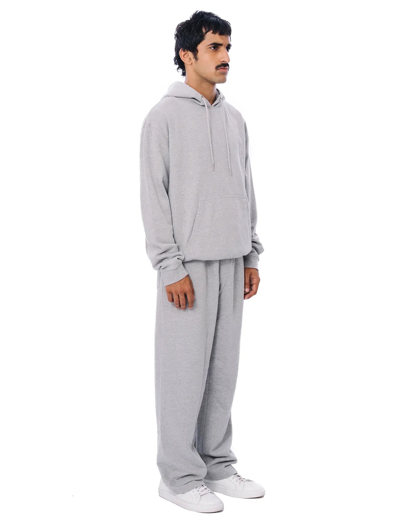 Heather Grey Core Hoodie