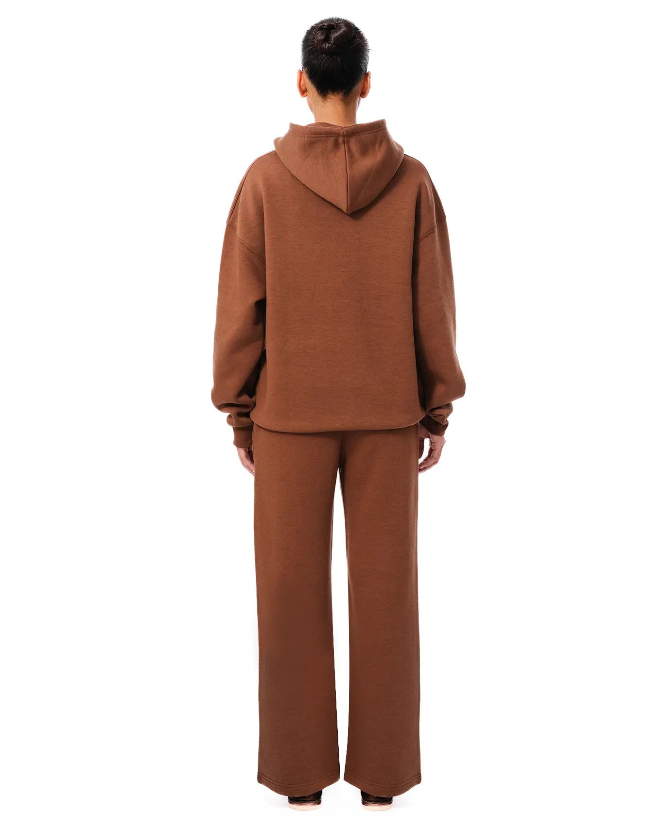 Oversized Pullover Hoodie in pinecone
