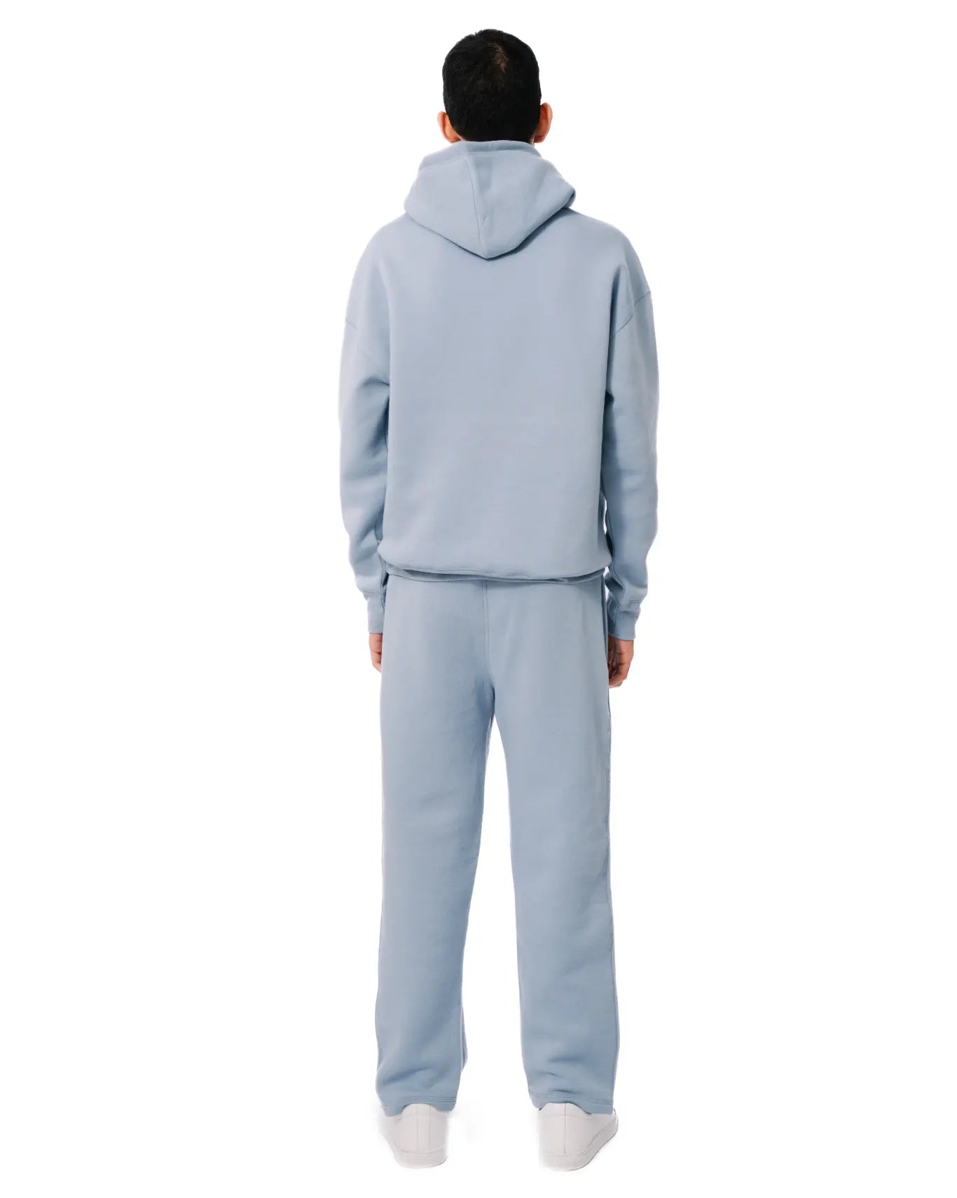 Pintuck Detail Sweatpants in faded Denim
