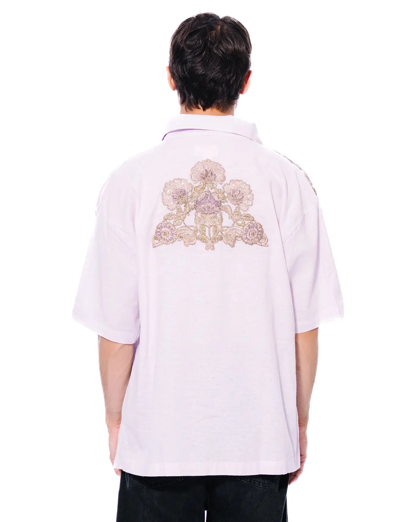 Lilac Jatt Linen Shirt
