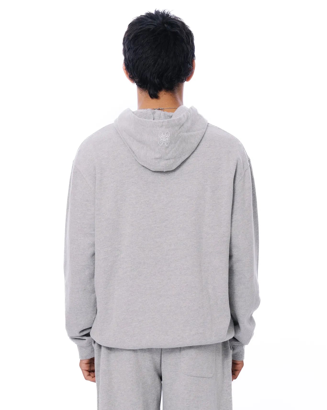Heather Grey Core Hoodie