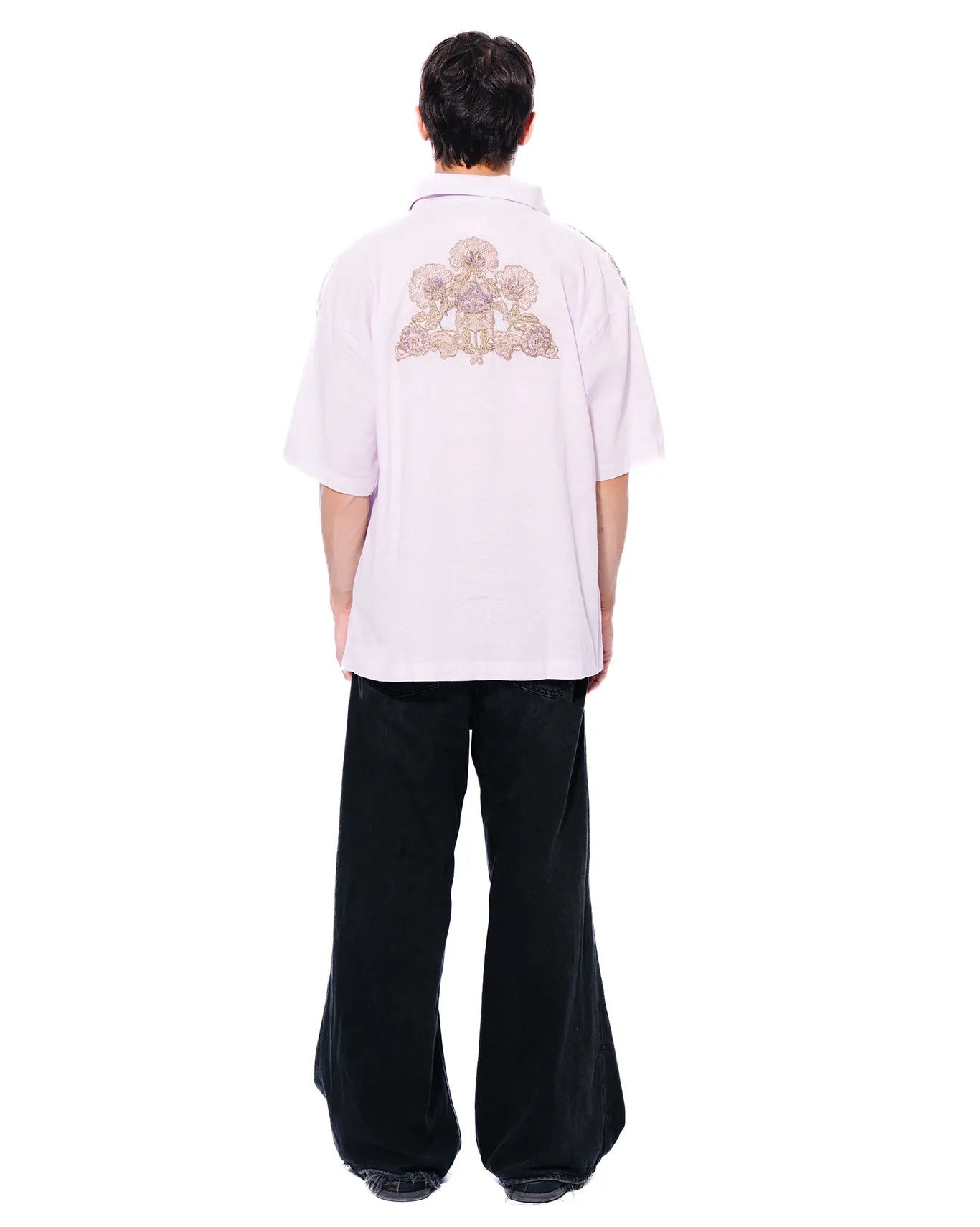 Lilac Jatt Linen Shirt