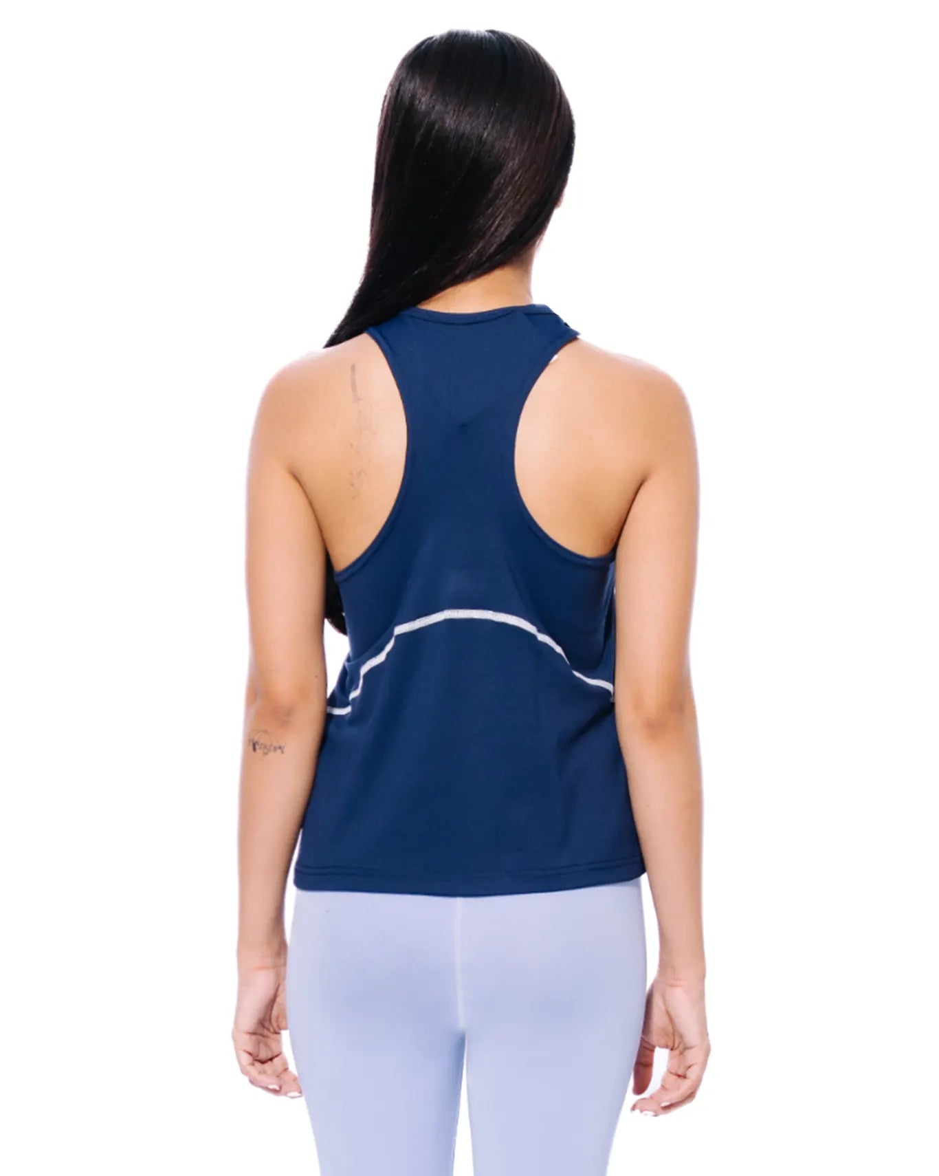 Contrast Stitch Train Tank