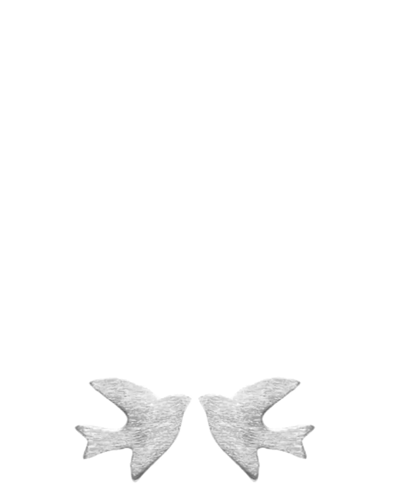 Amna Shariff Silver Bird Studs cult