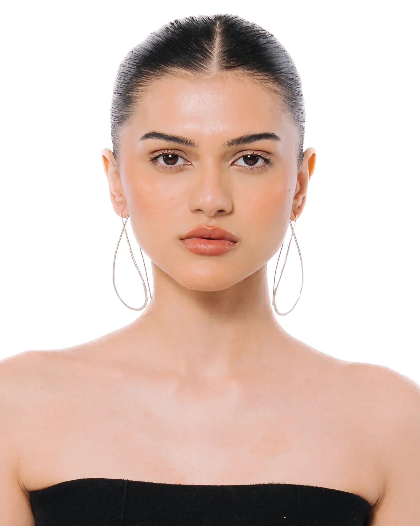 Amna Shariff Silver Long Flat Drops cult