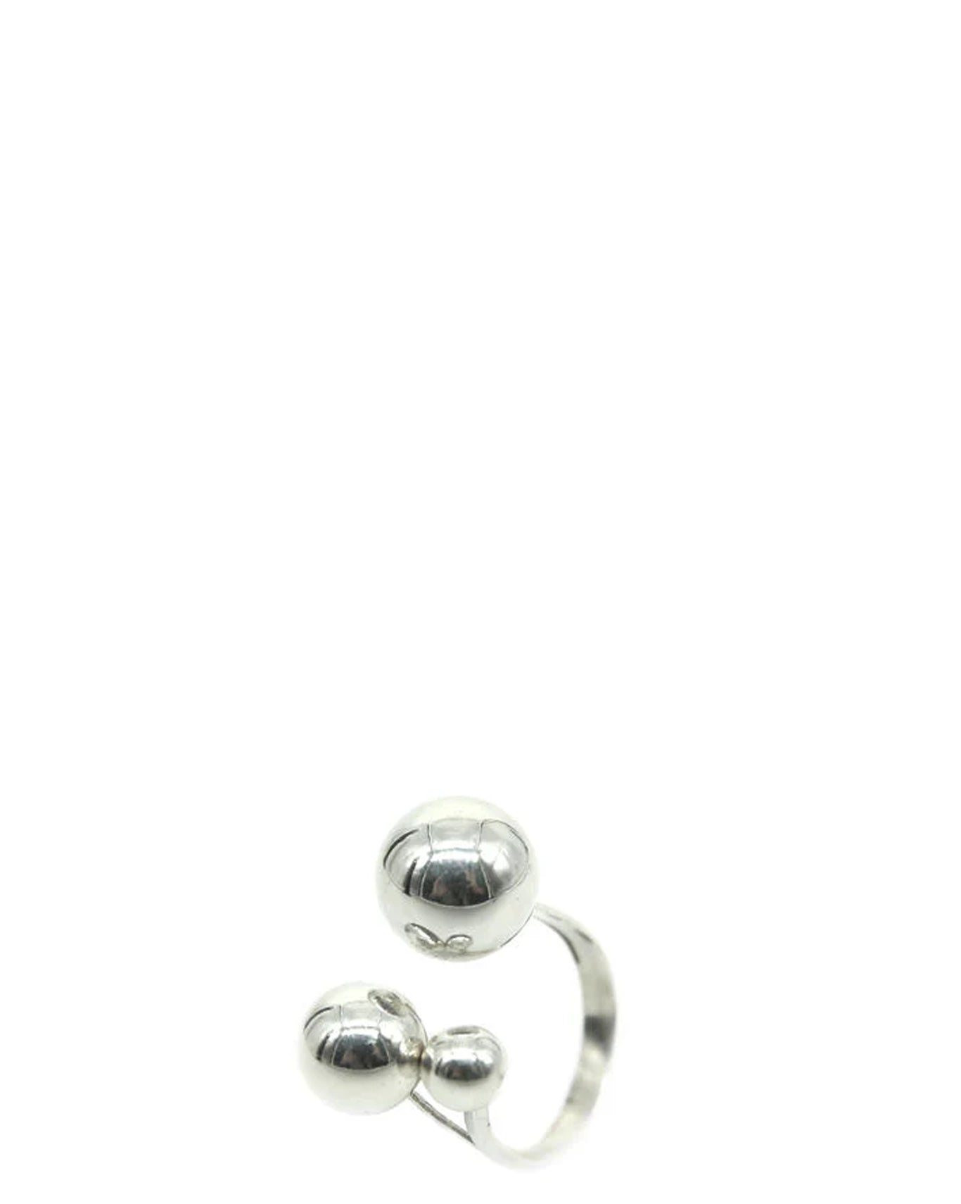 Amna Shariff Silver Three Balls Ring Cult