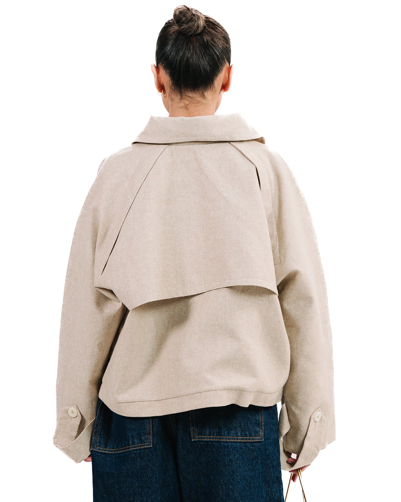 Baro Studio Sand Trench Trucker Jacket cult store