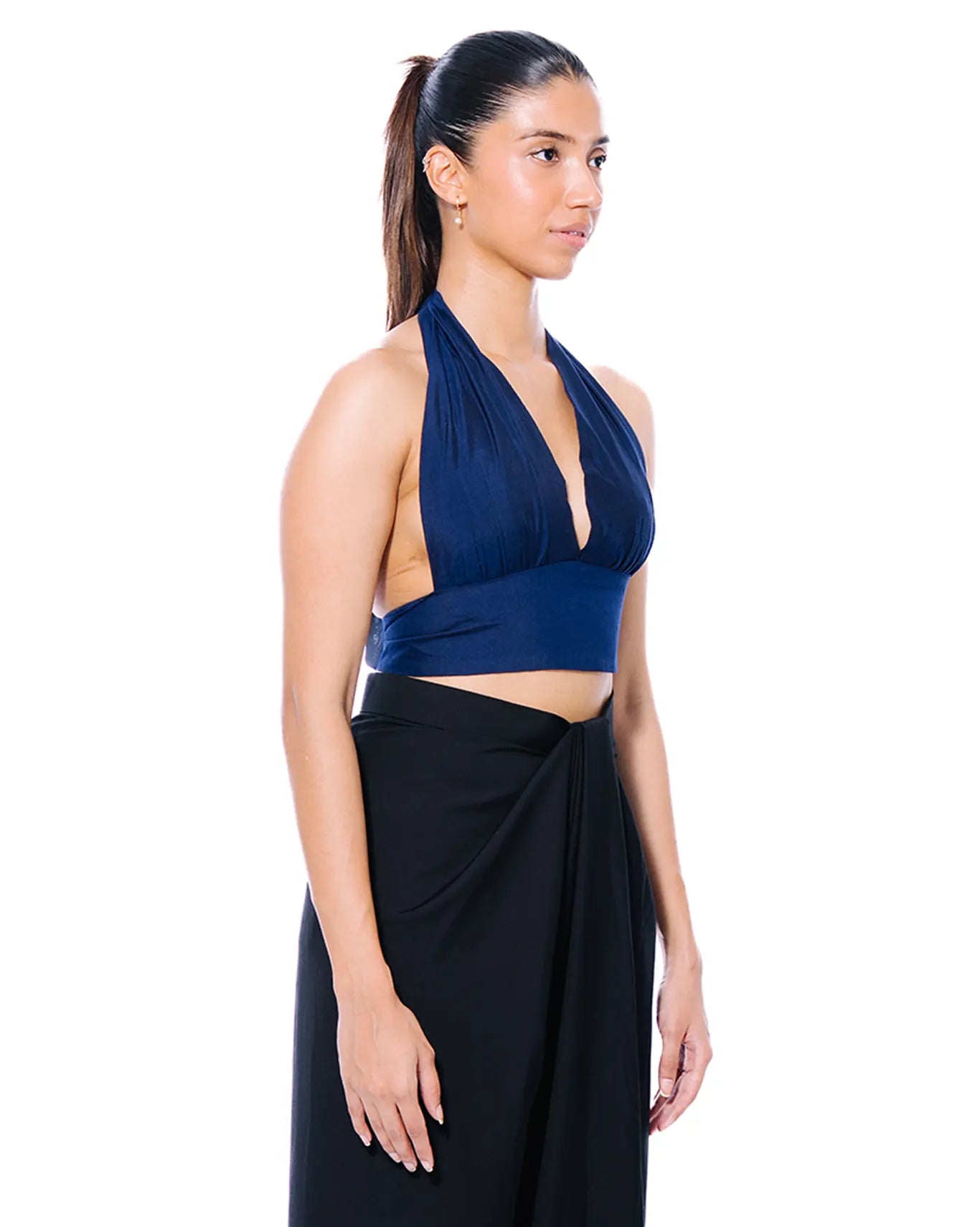 Baro Studios Cobalt Blue Lehr Top Cult