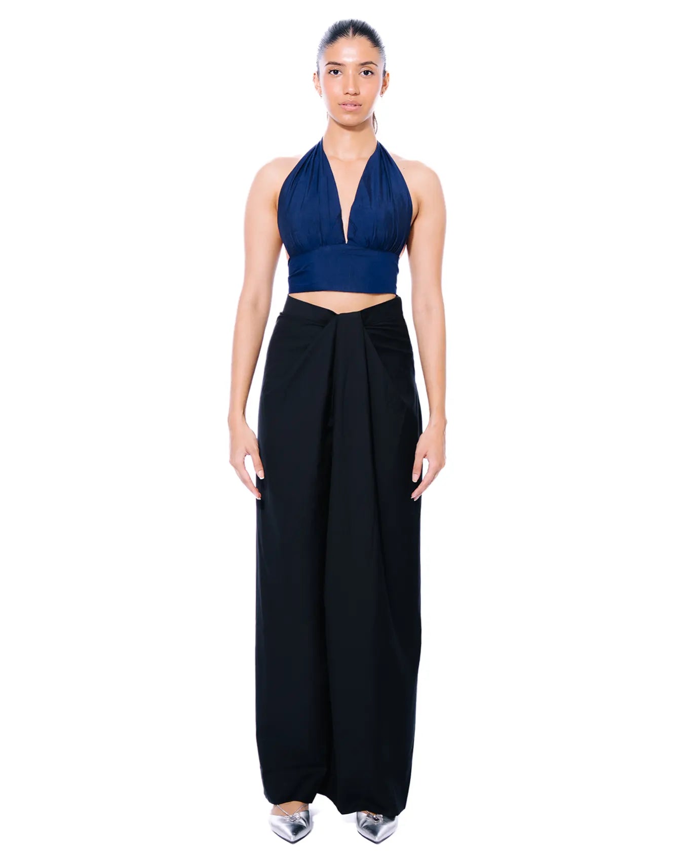 Baro Studios Cobalt Blue Lehr Top Cult