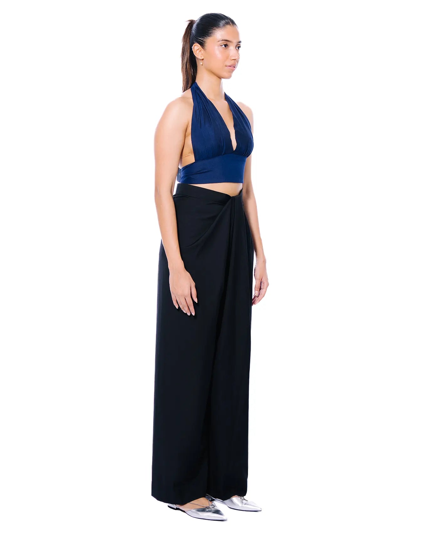 Baro Studios Cobalt Blue Lehr Top Cult