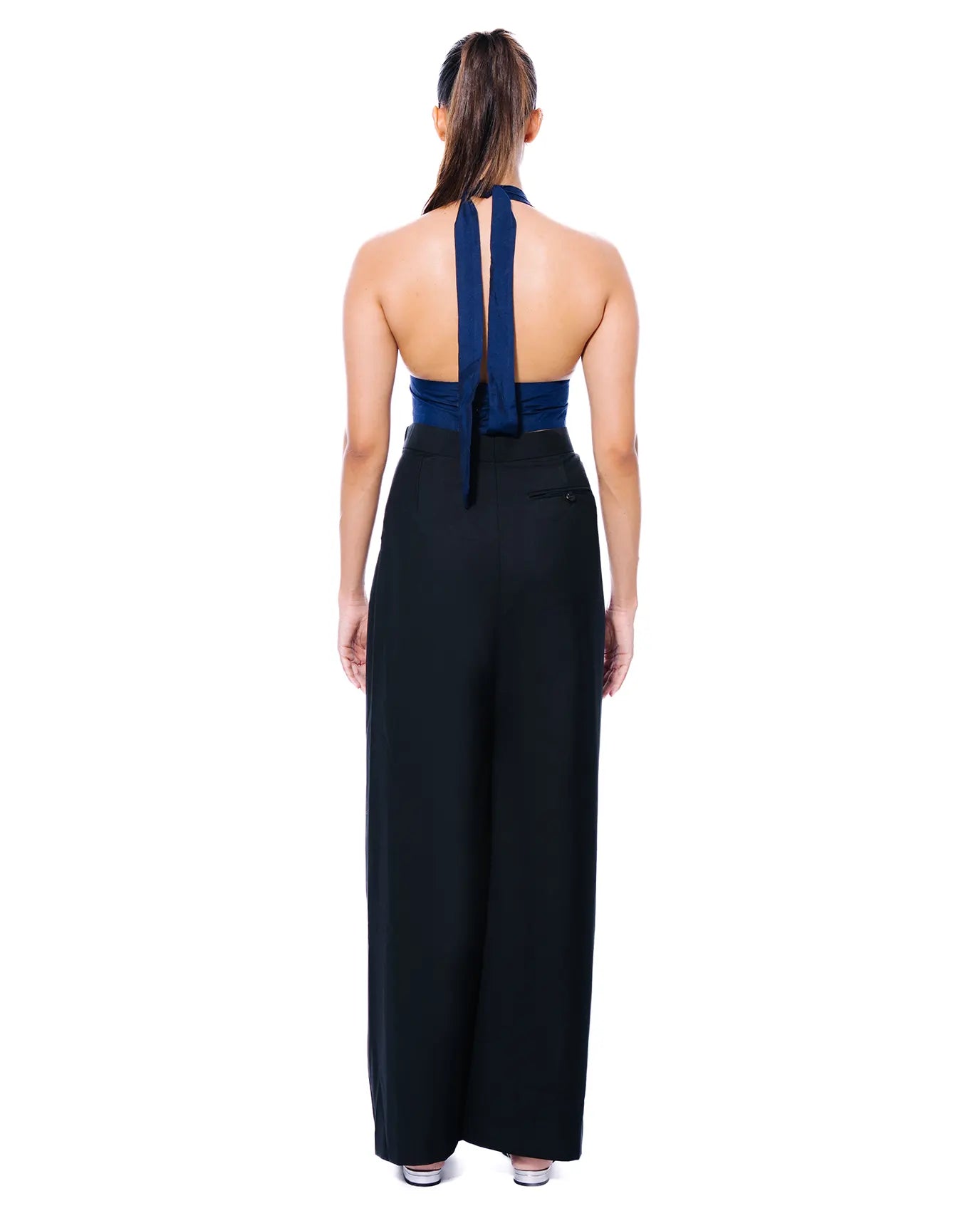 Baro Studios Cobalt Blue Lehr Top Cult