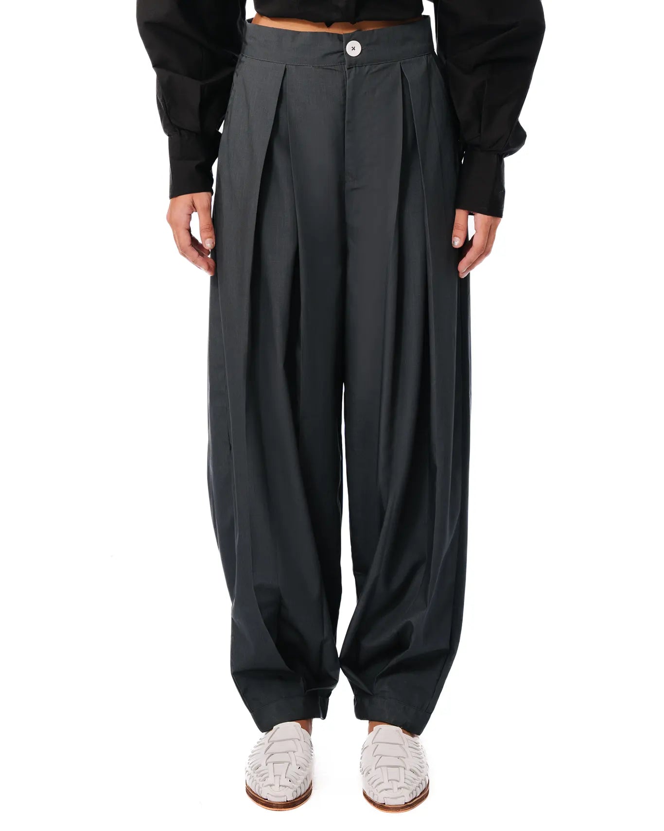 baro studios grey balloon pant cult store