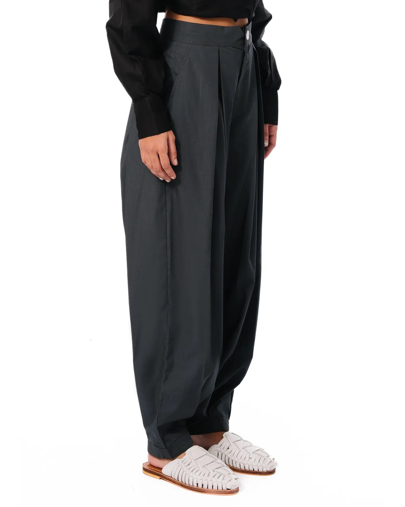 baro studios grey balloon pant cult store