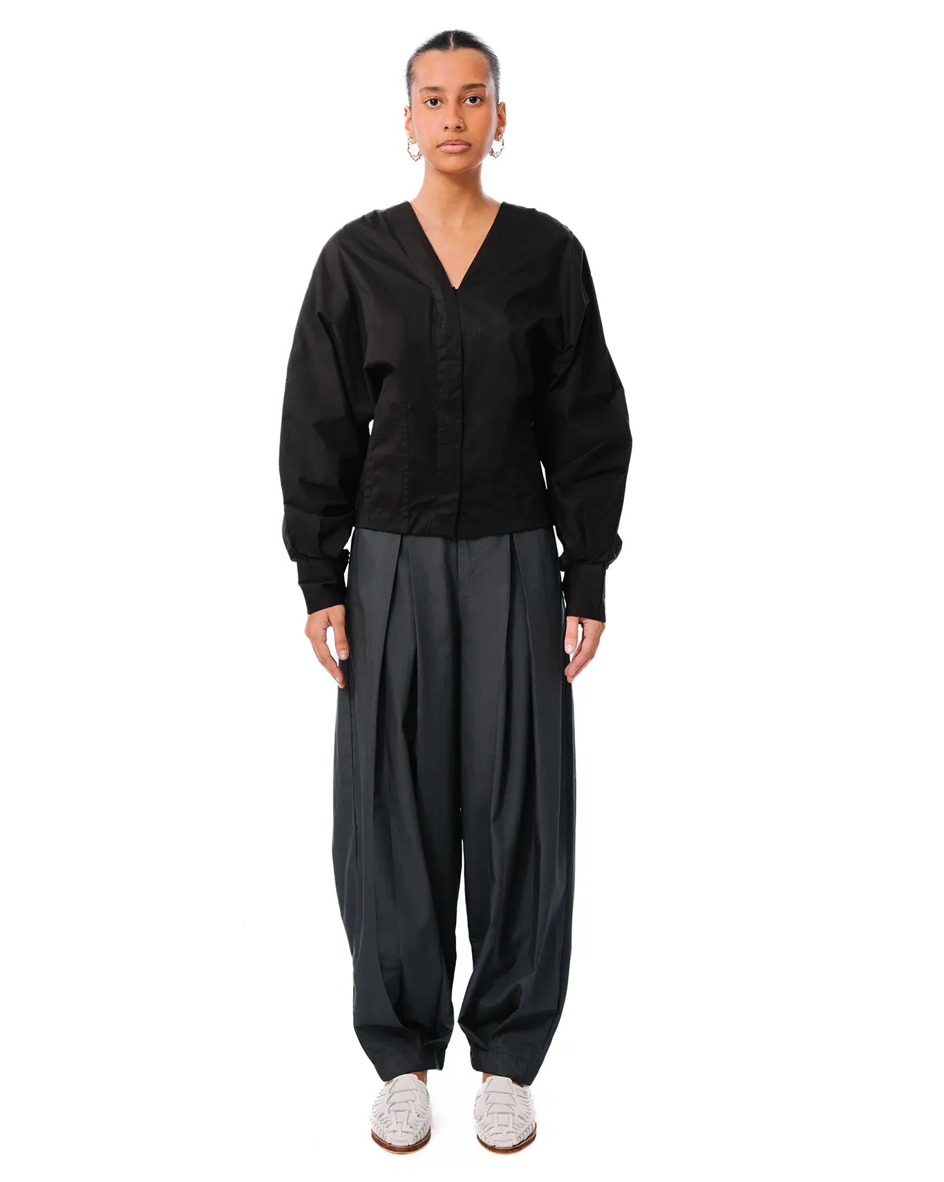 baro studios grey balloon pant cult store