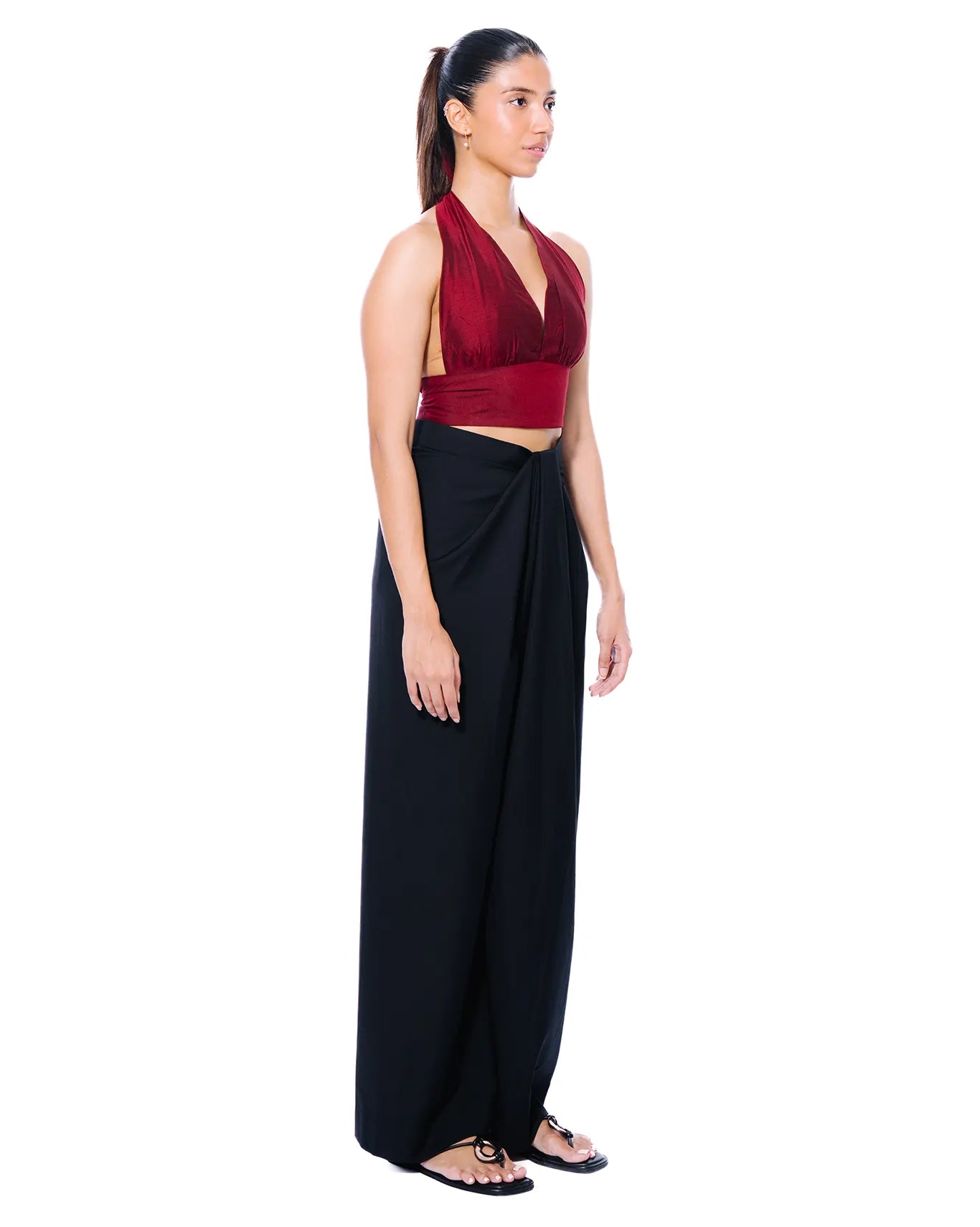 Baro Studios Red Lehr Top Cult Store