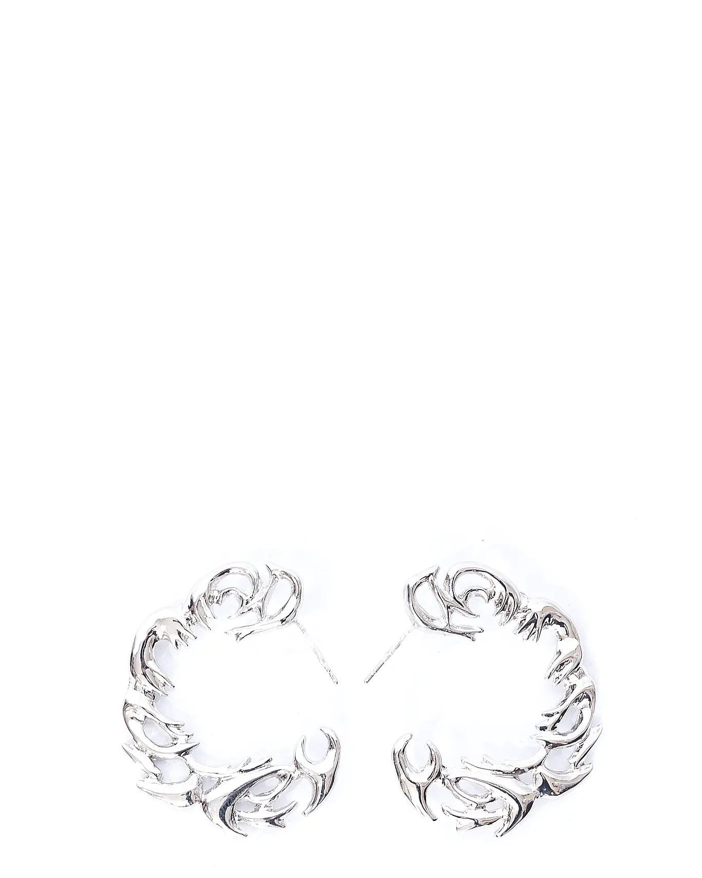 Bodjunk Silver Hysteria Earrings Cult karachi PK