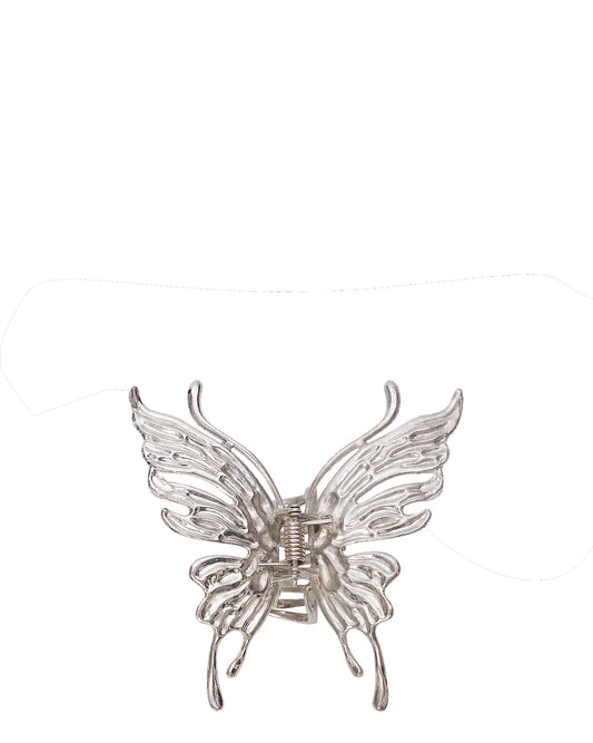 Bodjunk Silver Queen Butterfly Hairclip Cult Karachi