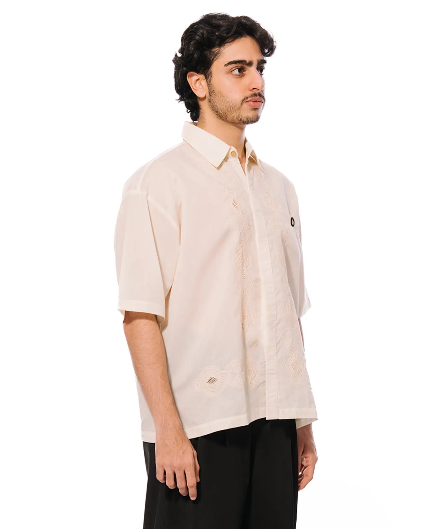 Collected XX White Cotton Taar Kashi Shirt Cult