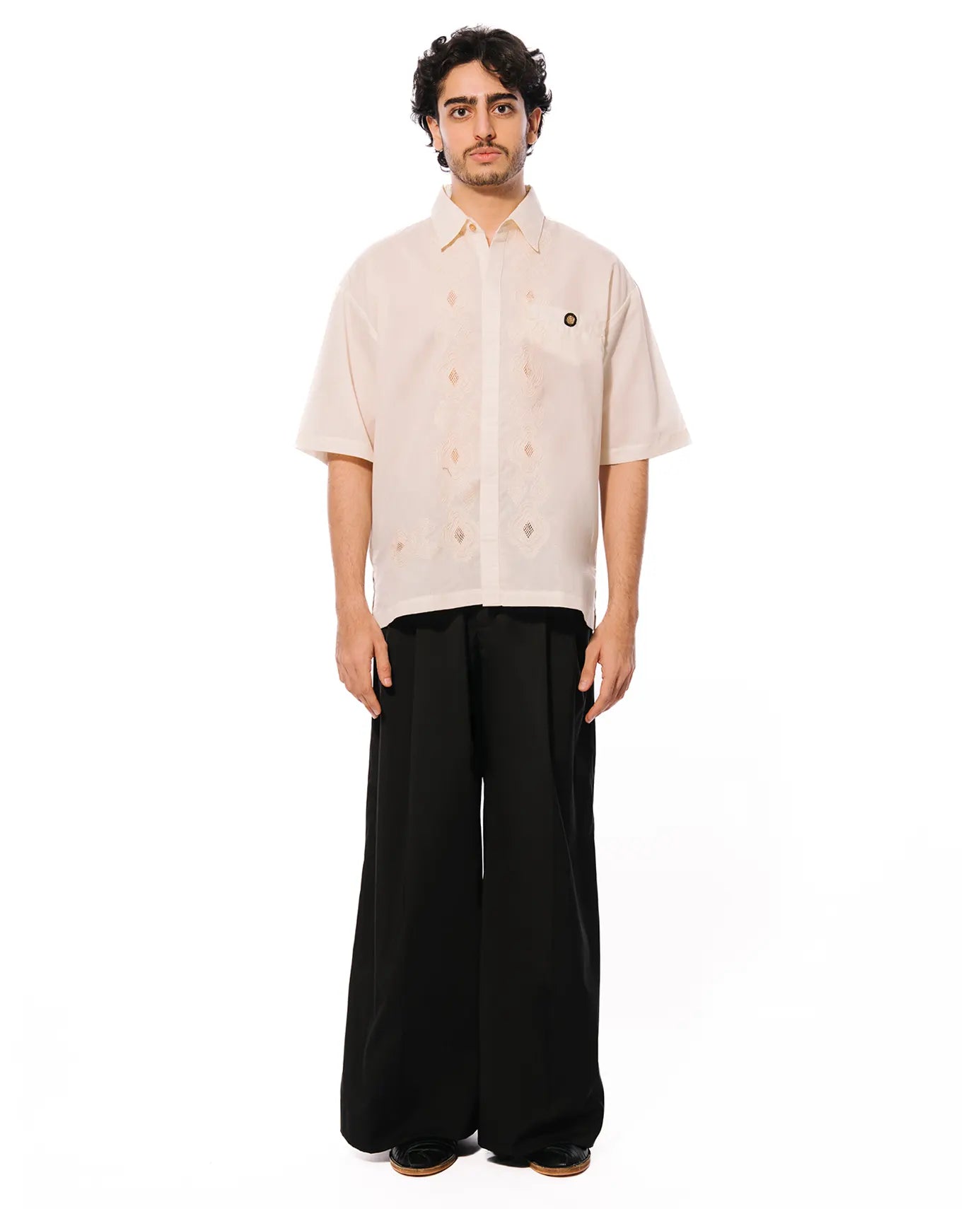 Collected XX White Cotton Taar Kashi Shirt Cult
