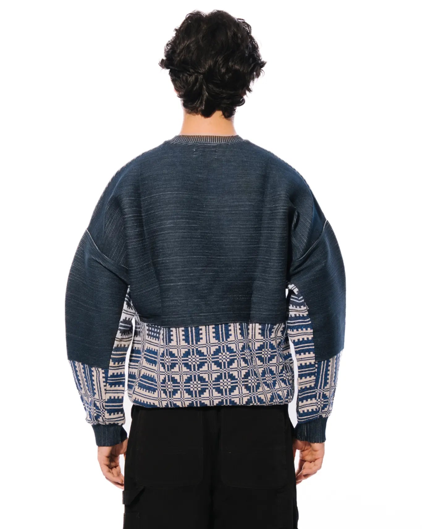 collected xx Zero Waste Majnu Blue Sweatshirt cult store