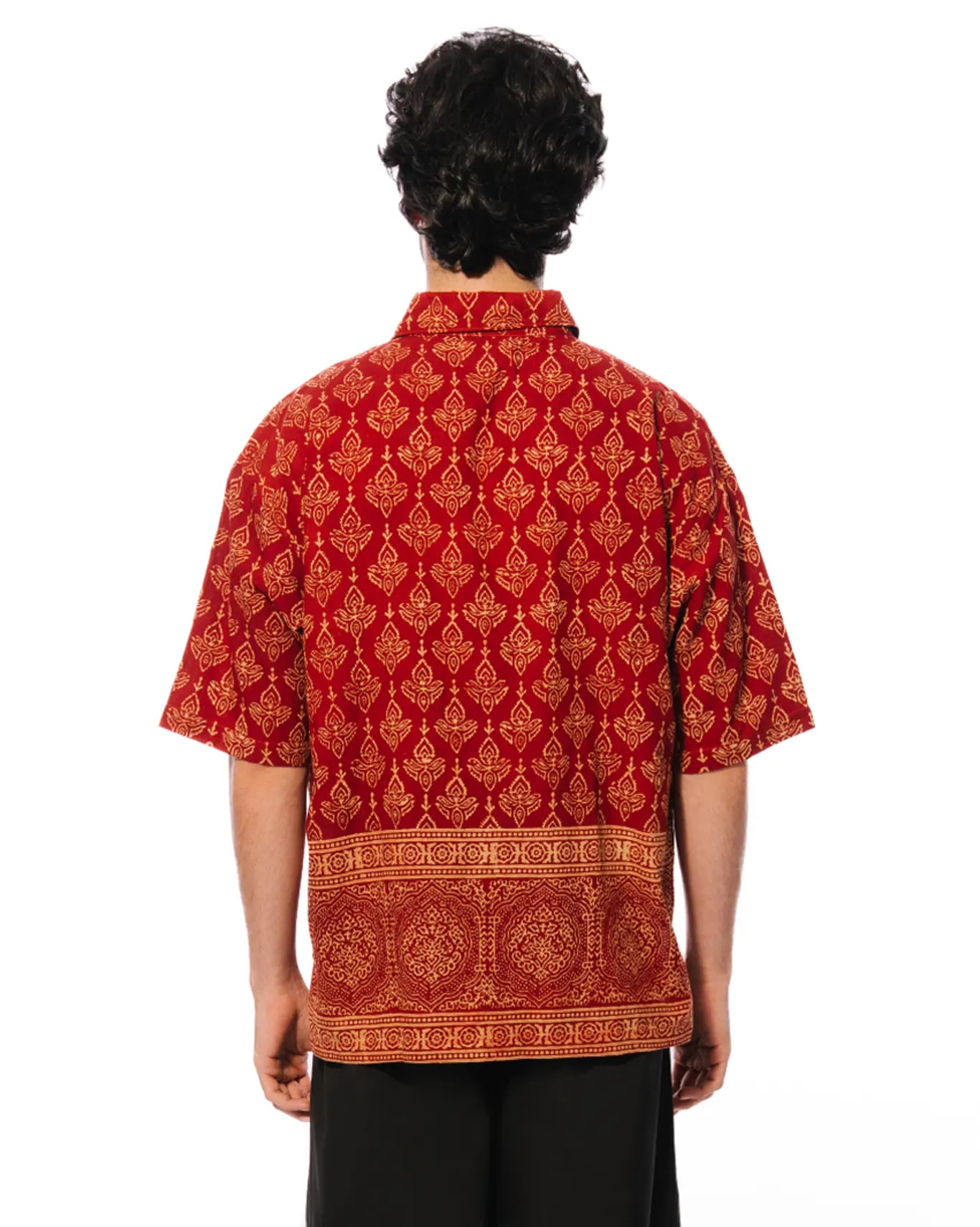Collected xx Mughal Hand Block Printed Shirt cult store