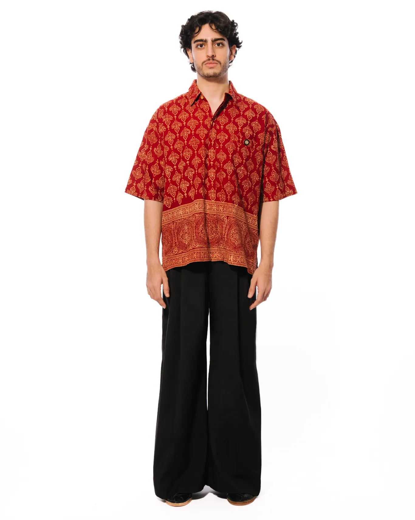 Collected xx Mughal Hand Block Printed Shirt cult store