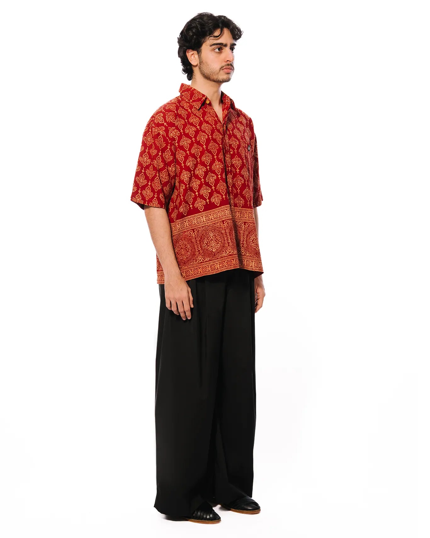 Collected xx Mughal Hand Block Printed Shirt cult store