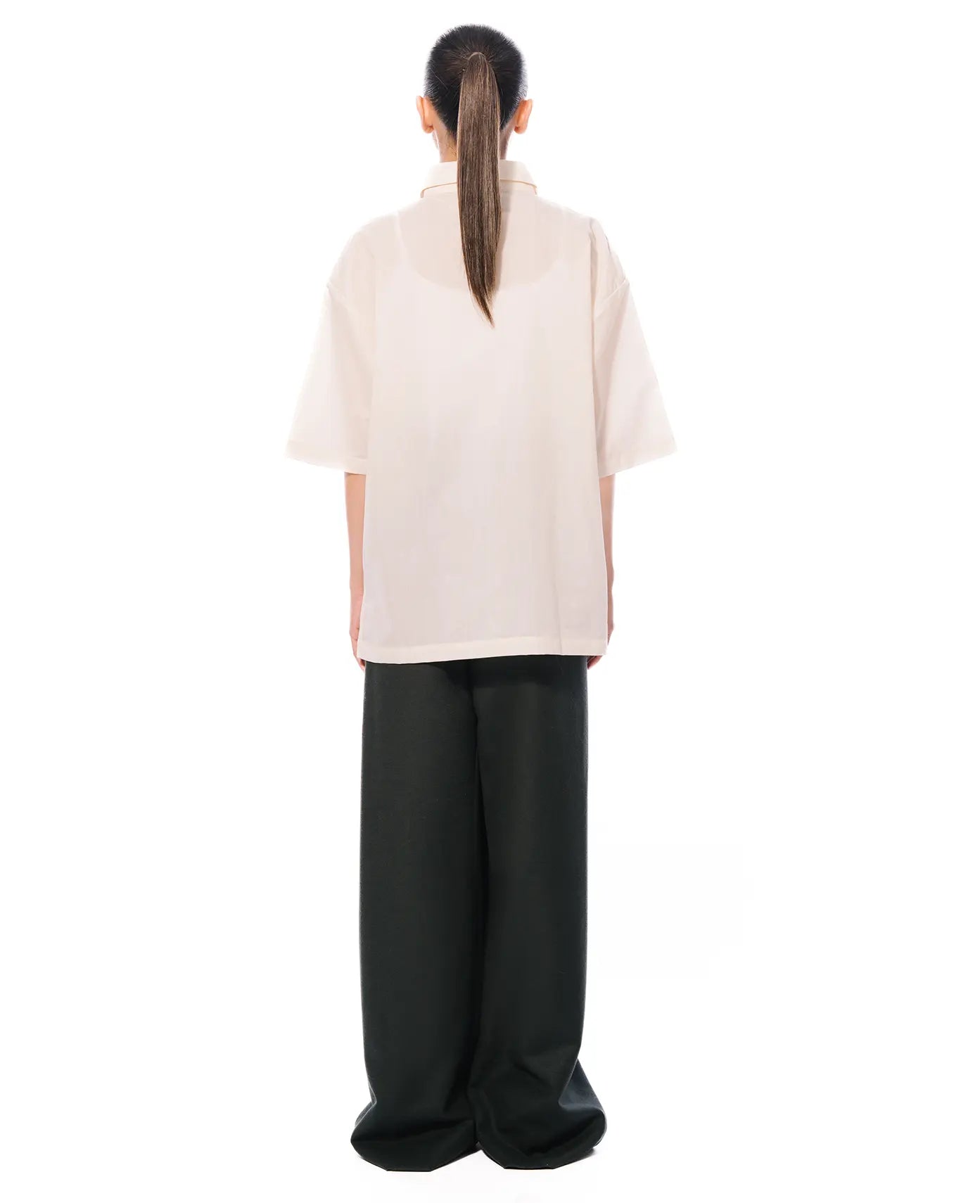 Collected xx White Cotton Taar Kashi Shirt cult store