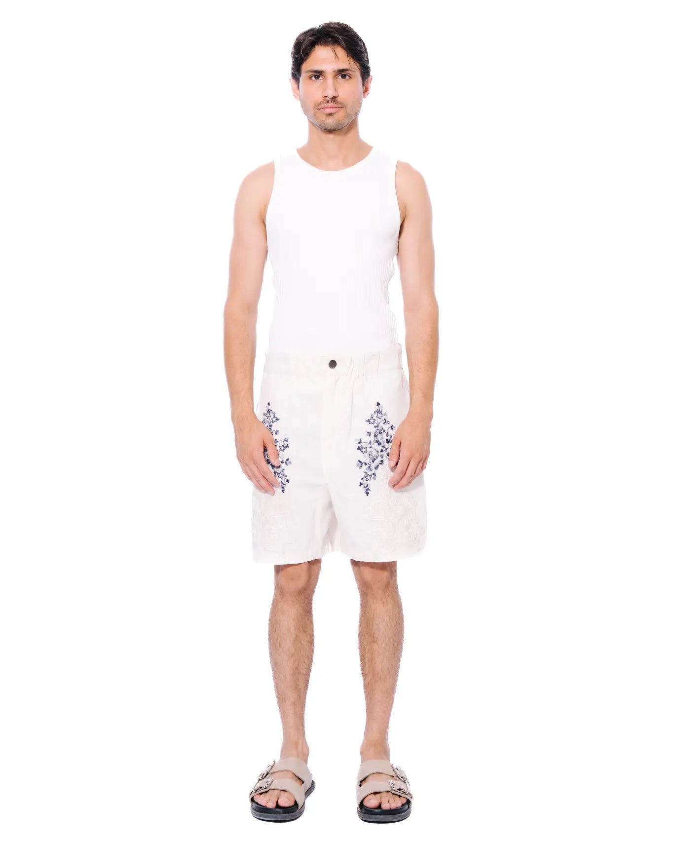 collected xx white shorts cult store