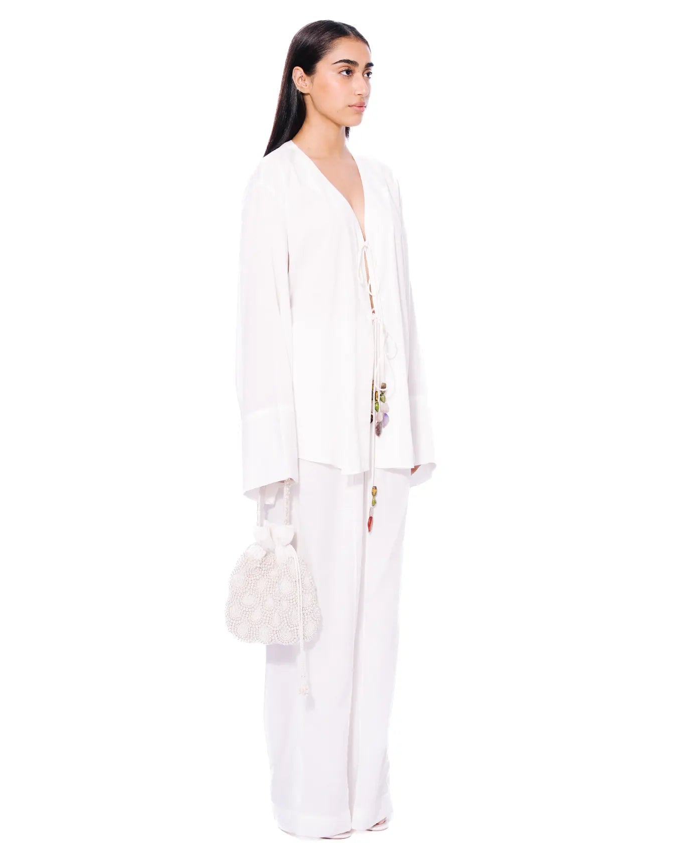 Curated Official White Jap Linen Set Cult Store Khi