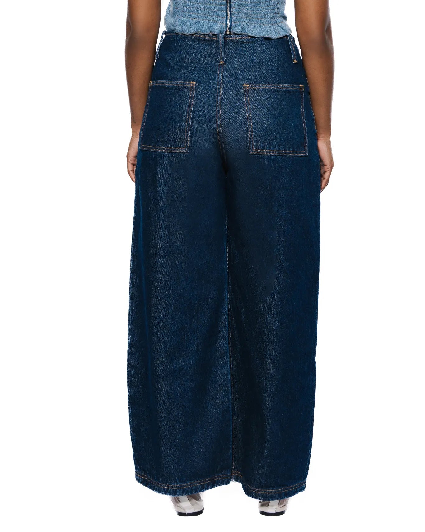 Cyanide Dark Blue Balloon Denim