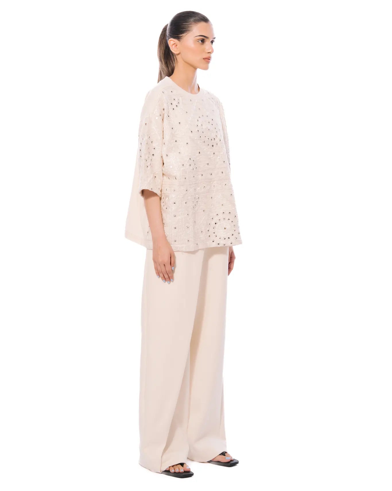 Demo Beige Another Tomorrow Pants Cult