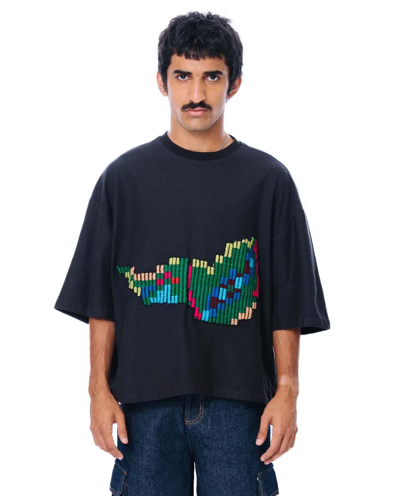 Demo Black Pixel 1.0 T-Shirt Cult Store Karachi
