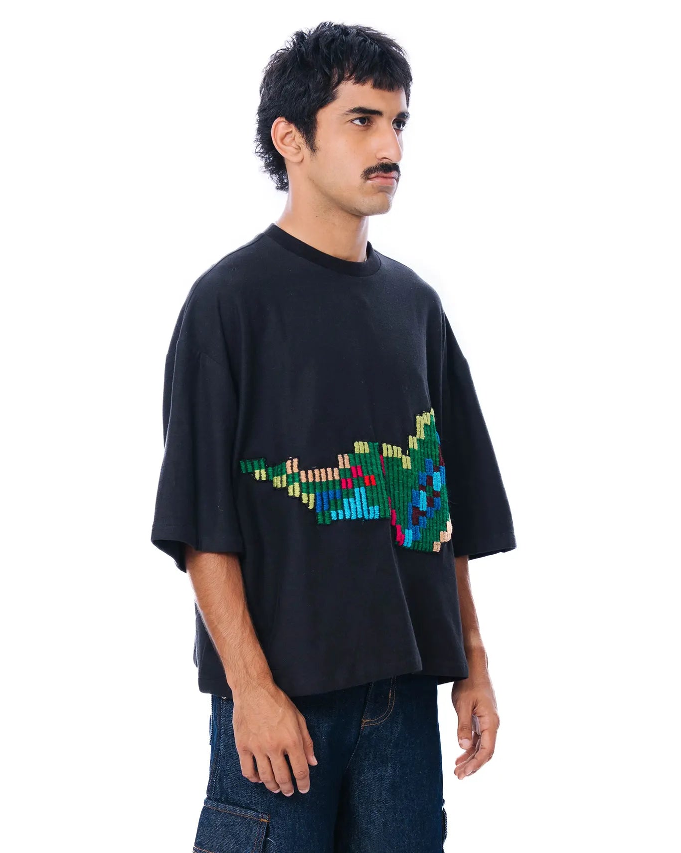 Demo Black Pixel 1.0 T-Shirt Cult Store Karachi