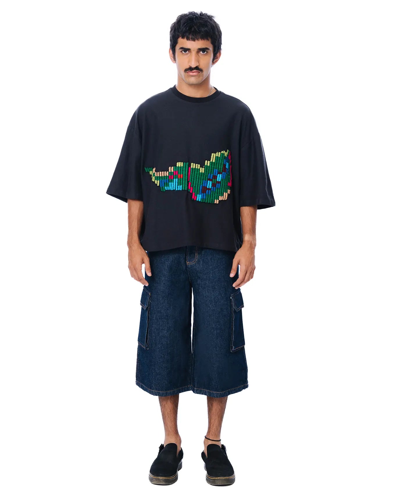 Demo Black Pixel 1.0 T-Shirt Cult Store Karachi