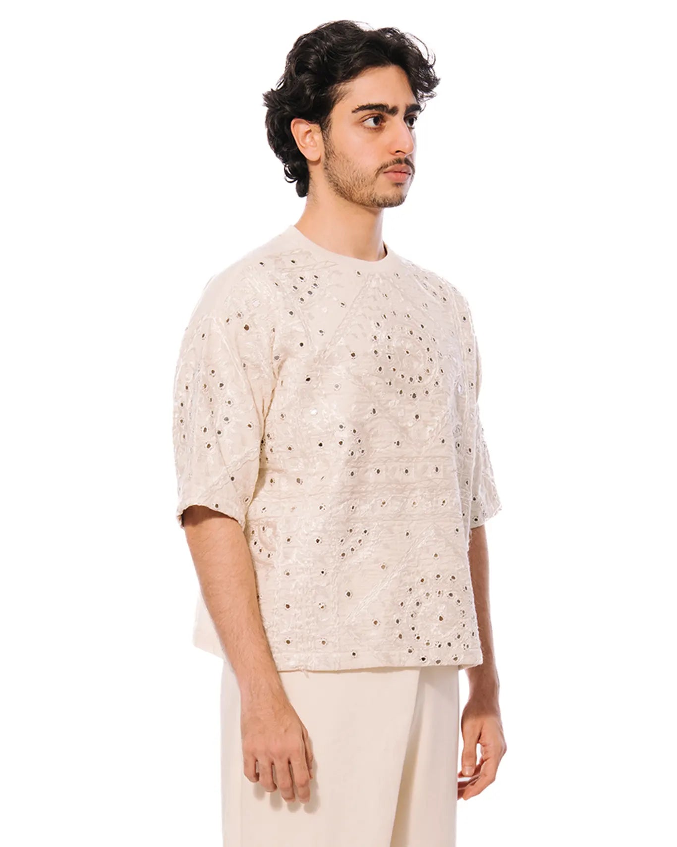 Demo White Noise T-Shirt Cult Menswear