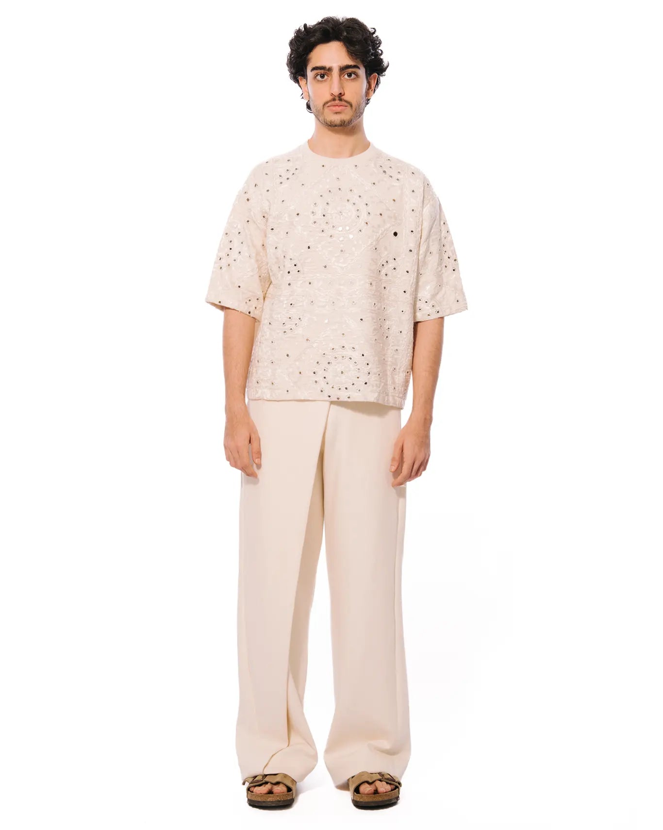 Demo White Noise T-Shirt Cult Menswear