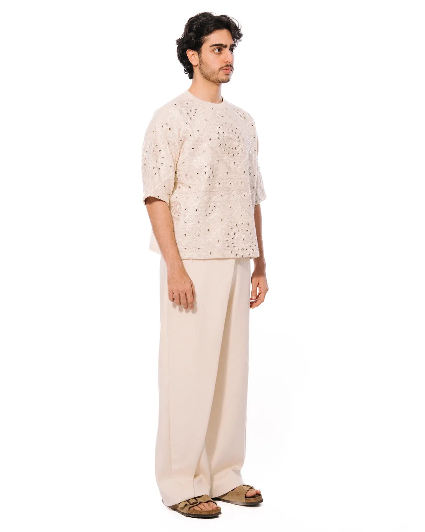 Demo White Noise T-Shirt Cult Menswear