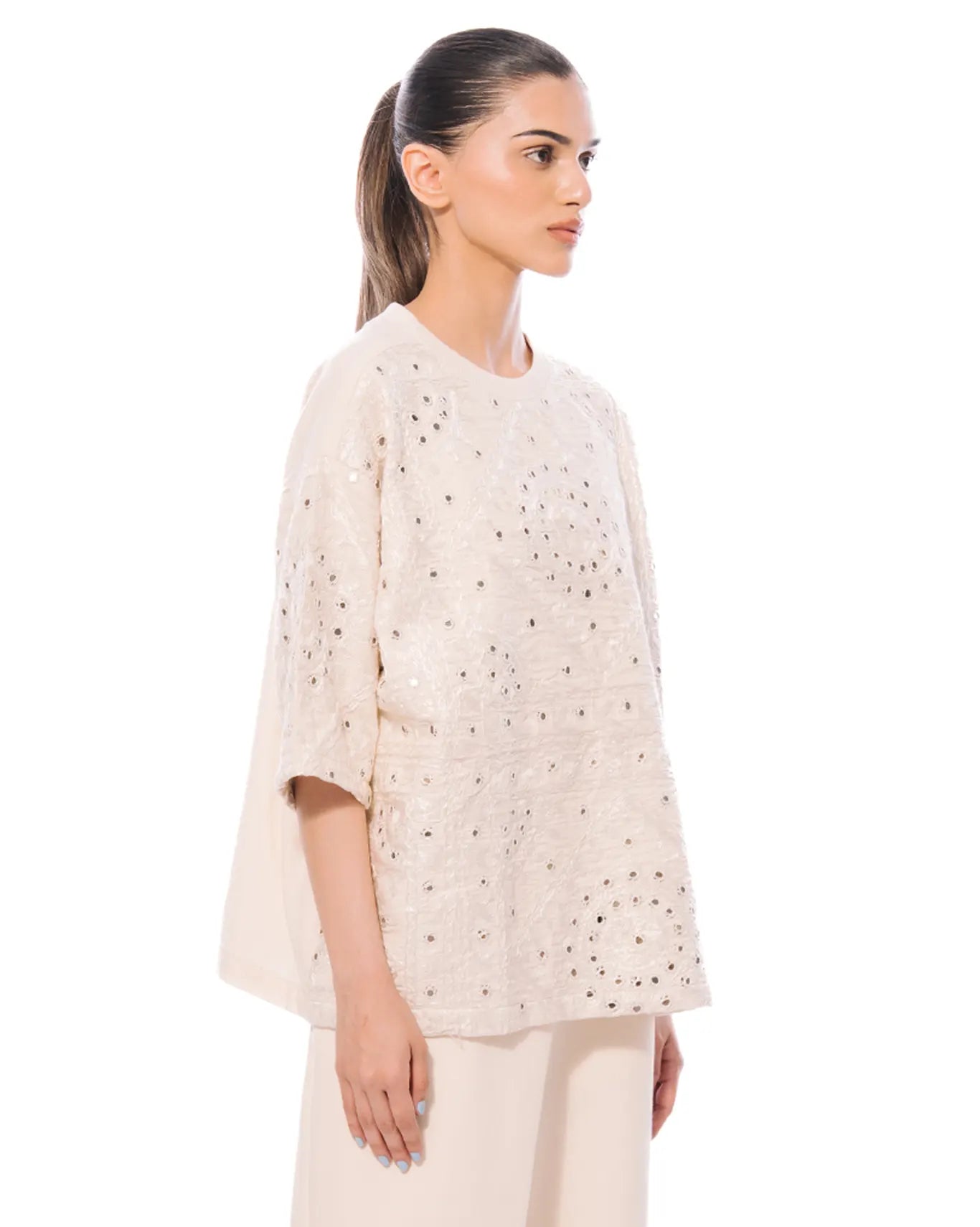 Demo White Noise T-Shirt Cult womenswear