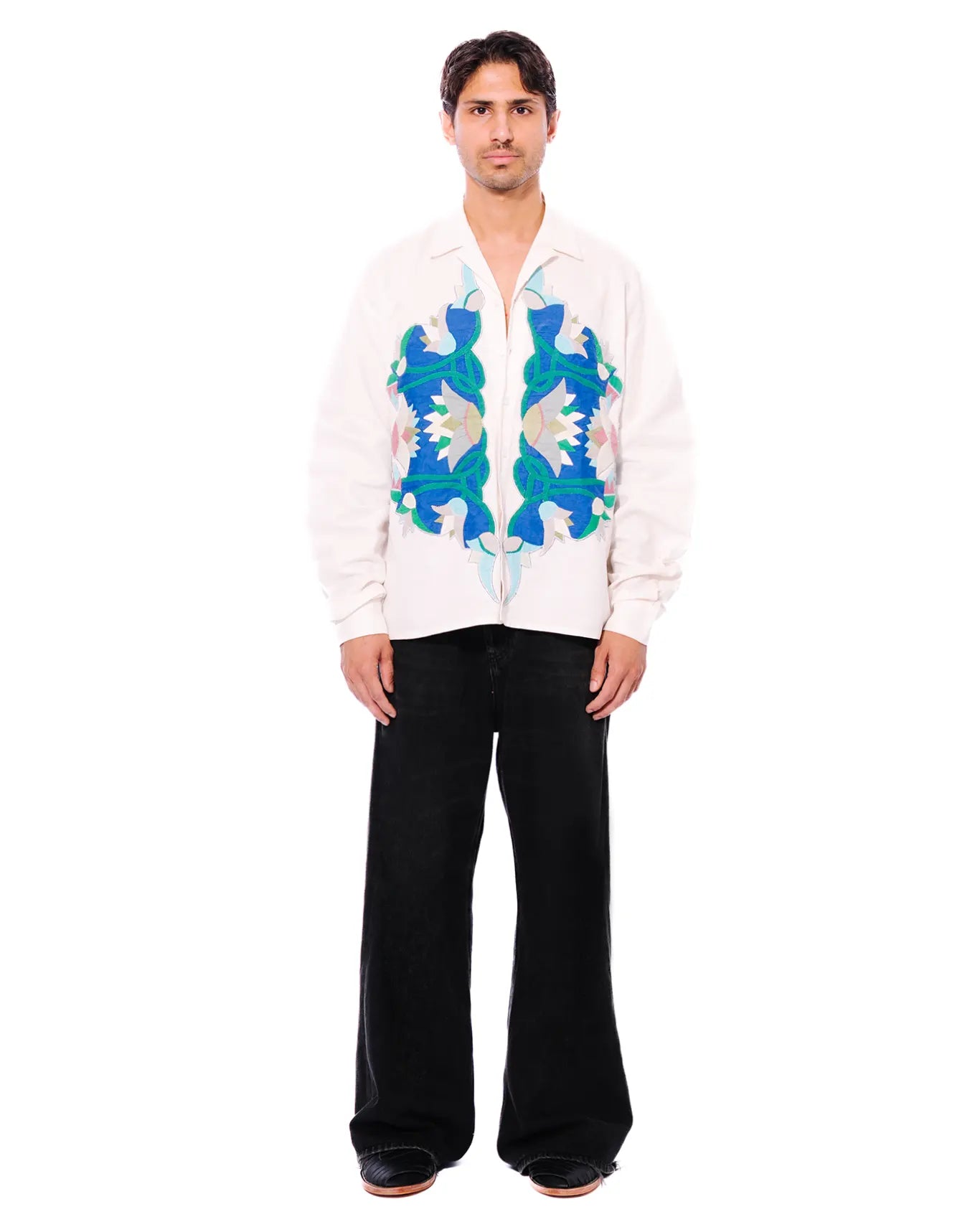 Demo White Patch No. 9 Shirt Cult Store Khi