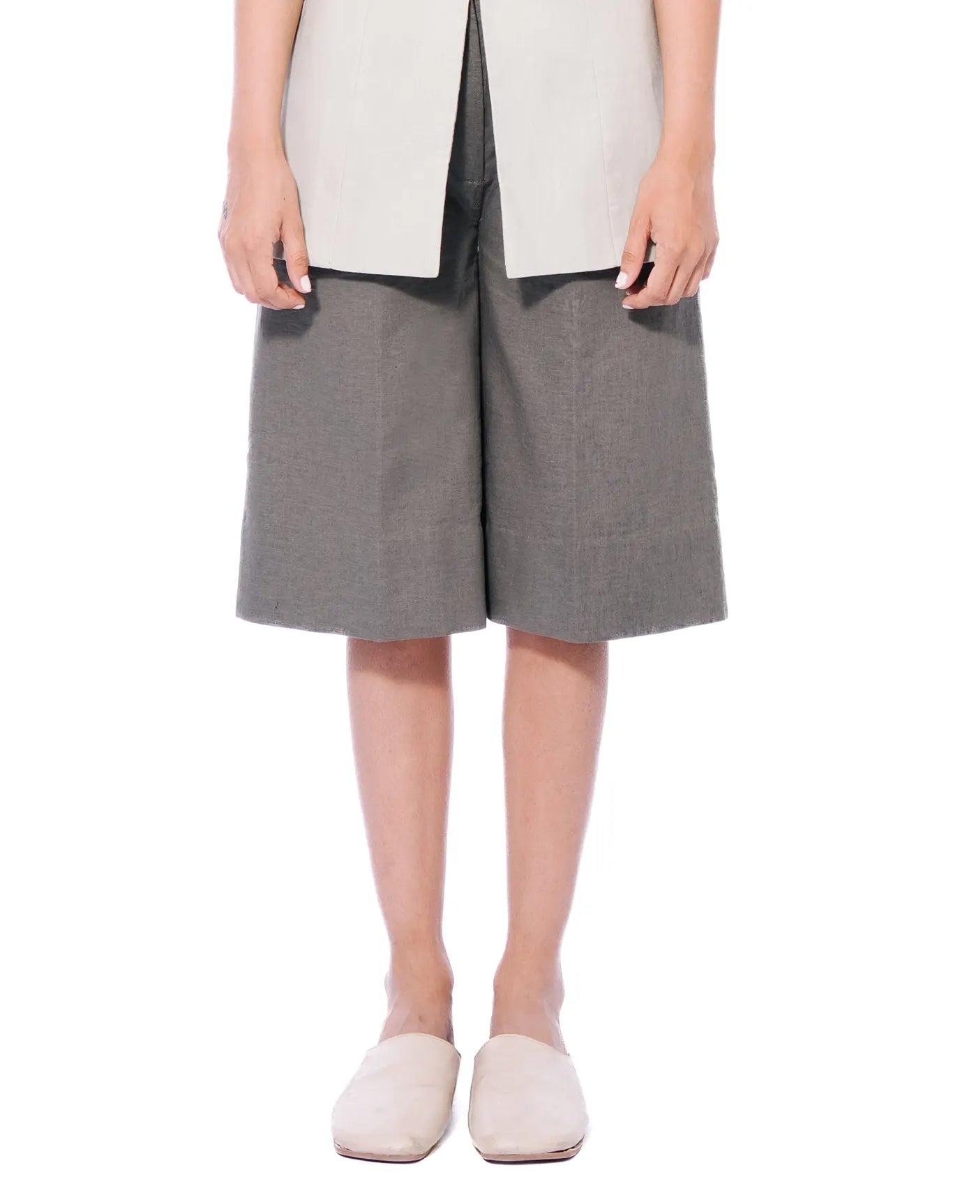 Fern Sage Ease Linen Shorts Cult Store Khi Shorts