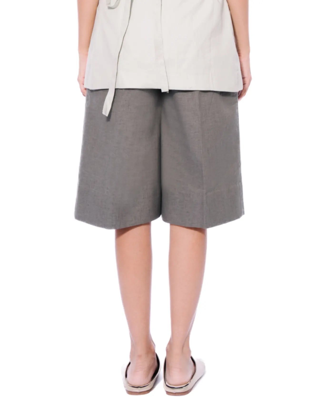 Fern Sage Ease Linen Shorts Cult Store Khi Shorts