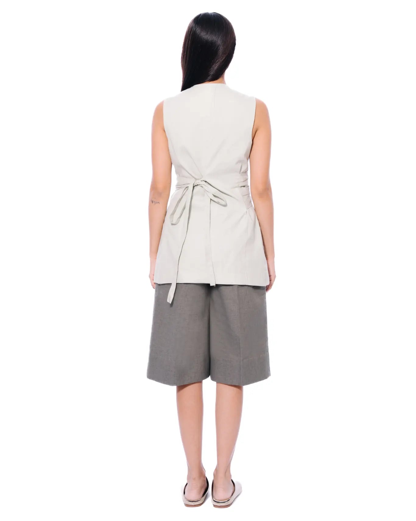 Fern Sage Ease Linen Shorts Cult Store Khi Shorts