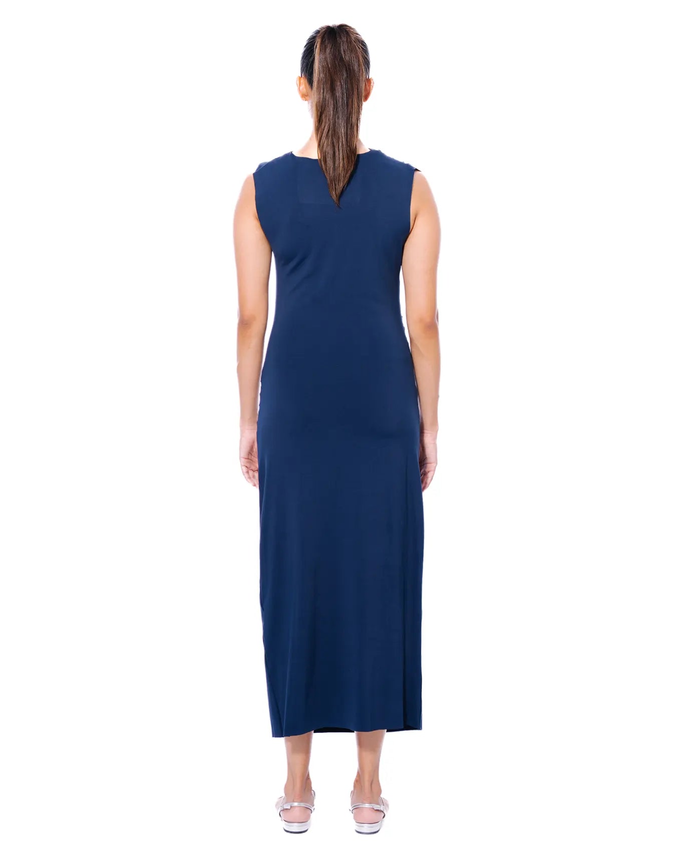 Koyo Navy Pleated Dress Cult Store